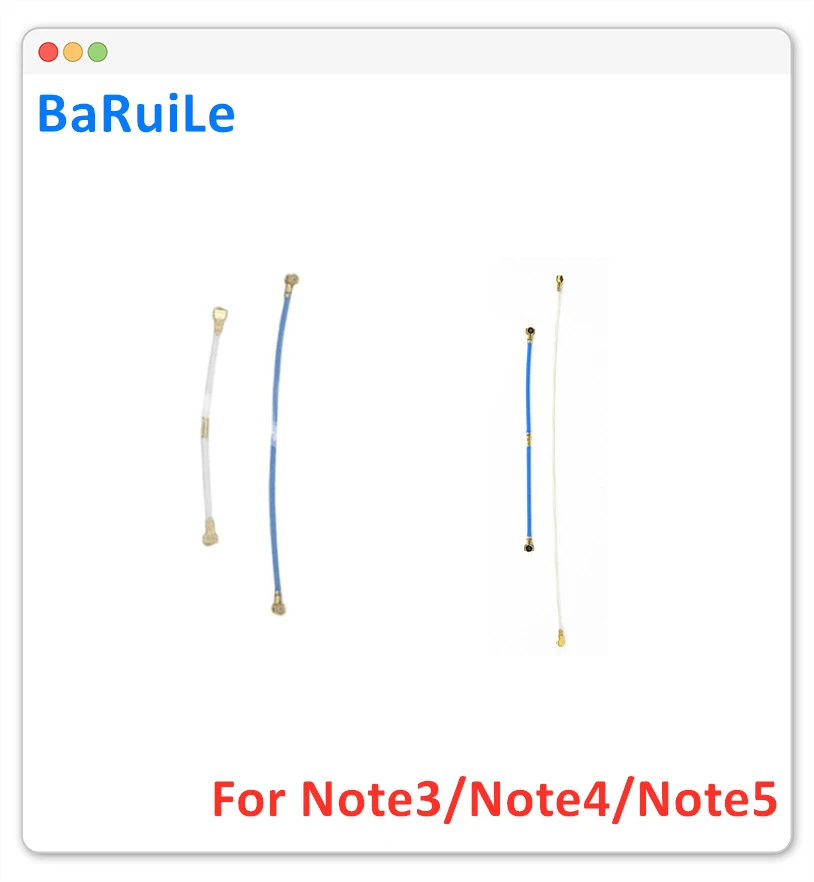 BaRuiLe 10 компл. Wi-Fi сигнала антенны гибкий кабель для samsung Galaxy Note 3 4 5 Note4 Note5 сетевой разъем ленты Ремонт Запчасти