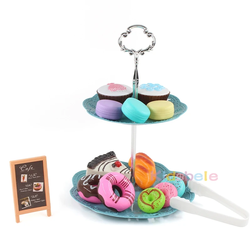 Kids Coffee Machine Toy Set Kitchen Toys Simulation Food Toaster Bread Coffee Cake Pretend Play Game Gift Toys For Children