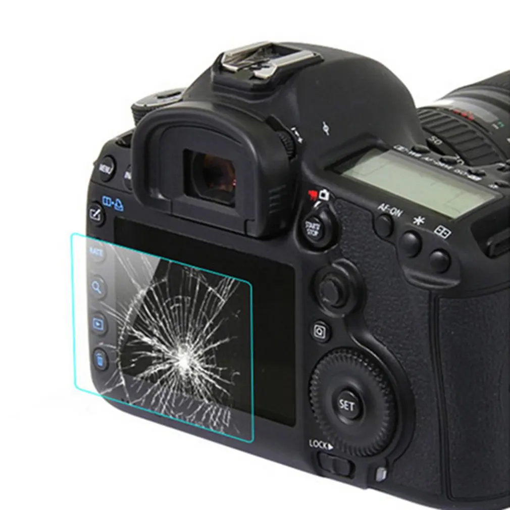 Tempered glass screen protector Glass for Canon Sony Fuji Olympus M50 Camera Scratch-resistant Screen Film HD Glass Protection