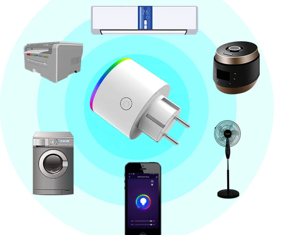 app controle remoto sem fio tomada de