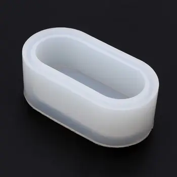 

Long Ellipse Flowerpot Silicone Mould Storage Box DIY Handmade Making Crafts Crystal Epoxy Mold