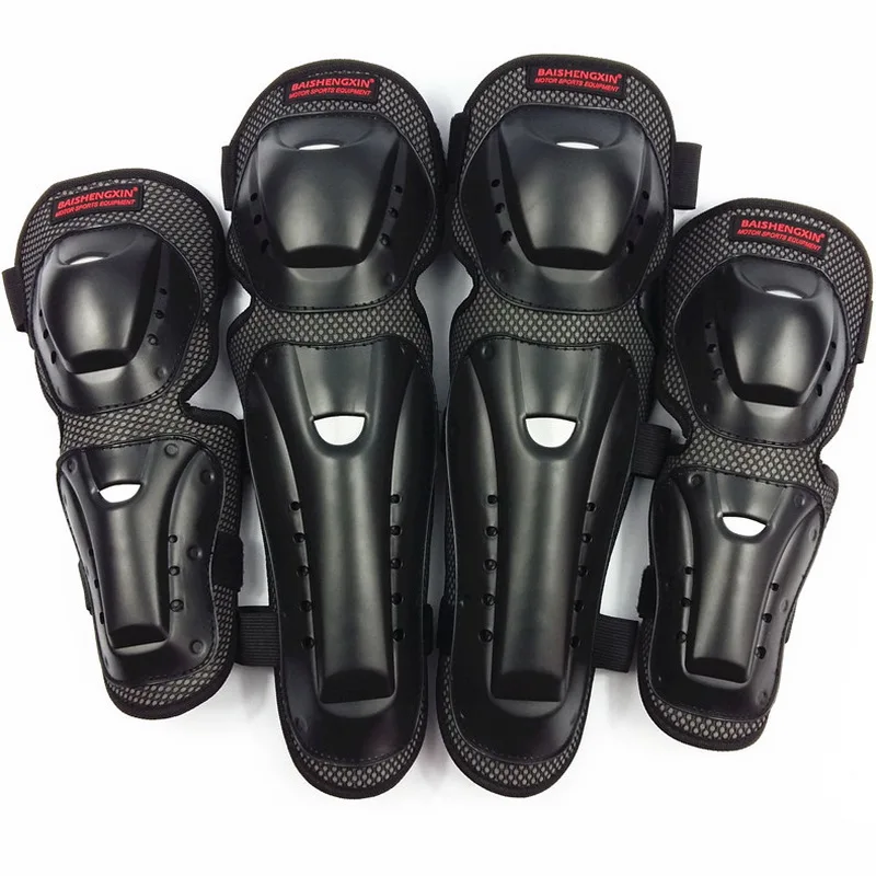 knight equipment Motorcycle knee pads elbow protective gear Motocross skating protectors Rider riding protection 4pcs | Автомобили и