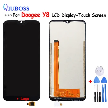 

6.1" For Doogee Y8 LCD Display and Touch Screen Digitizer Assembly Replacement + Tools