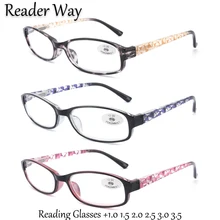 

3 Pairs Pack New Fashion Men Women Reading Glasses Reader Eyewear Small Black Frame Light Weight Presbyopic Eyeglasses Unisex