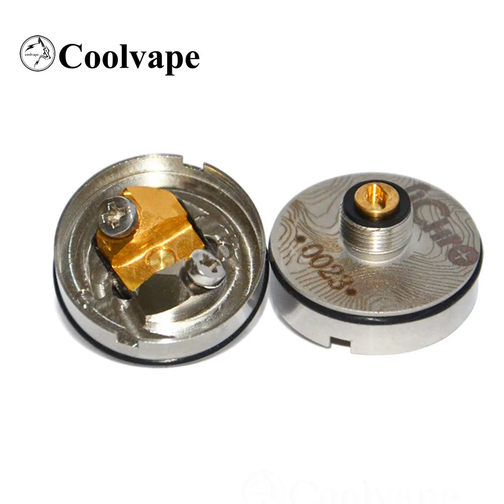 Coolvape-sichro rdaアトマイザー,22mm,bf rdl/dl,3つのシングルコイル ...