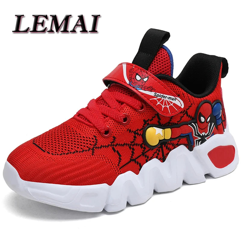 Lemai Summer Boys Casual Sneakers Children Flats Cartoon Shoes