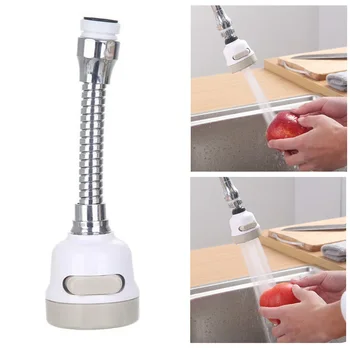 

3 Modes Faucet Aerator Moveable Flexible Tap Head Shower Diffuser Rotatable Nozzle Adjustable Booster Faucet Kitchen Accessories