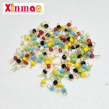 

Six Color 120pcs/lot PCB Board Test Point / Bead / Ring / Hoop Ceramic PCB Test Pins Ceramic Test Ring Gold Plating White Black