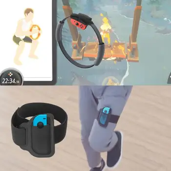 

Adjustable Elastic Leg Strap Sport Band Ring-Con Grips Leg For Nintend Switch Joy-con Ring Fit Adventure Game