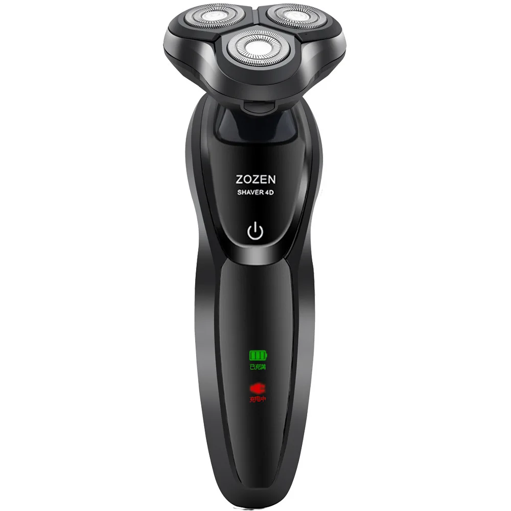 

USB Men Multi-functional Car Mounted Rechargeable Shaver Waterproof Shaver Three Cutter Head Shaving Electric Beard Knife