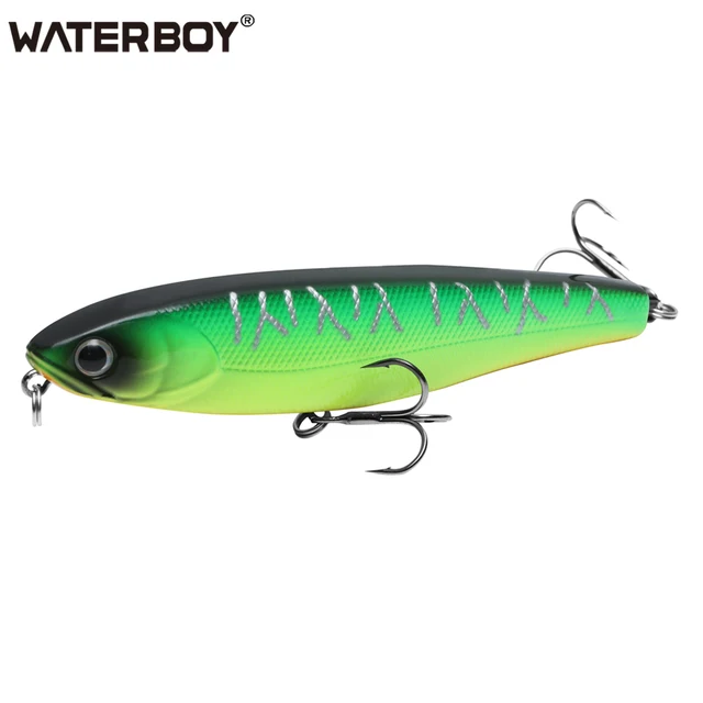 WATERBOY 8.5cm 9.5cm Pencil Fishing Bait Hard Artificial Lure StickBait 30 Colors New Arrive Fish Lure Factory Wobbler Pesca Color 23