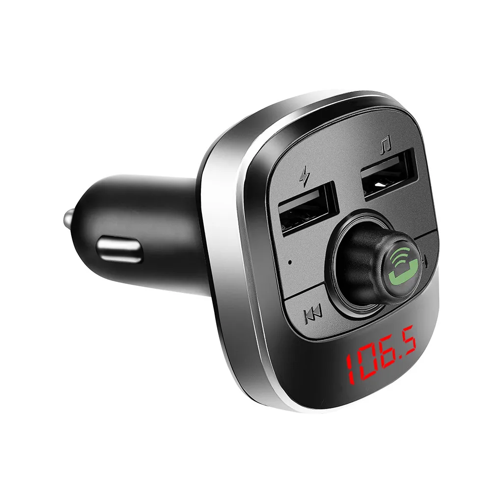 Usb музыкальный плеер MP3 воспроизводитель mp3 плеер A2DP автомобильный комплект беспроводной fm-передатчик Громкая связь воспроизведение музыки Поддержка TF карты/U D