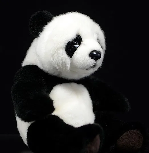 New Arrival 21cm  Panda  Stuffed Plush Soft  Toys Simulation  Animal  Dolls  for Children Birthday Gift