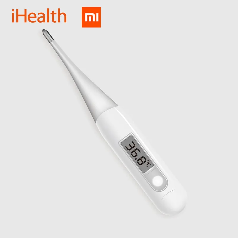 XIAOMI Mijia iHealth медицинский детский Высокочувствительный светодиодный Электрический термометр подмышек/оральный мягкий ЛОБНЫЙ термометр для взрослых детей