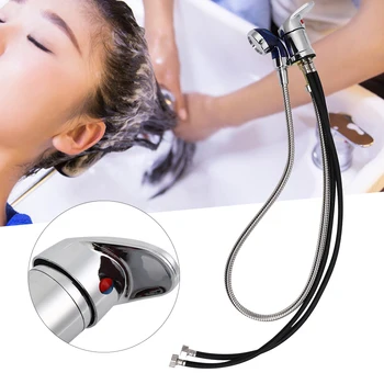 

Cold Hot Water Connection Hose Shower Head Sprayer Barber Salon Shower Nozzle Sprinkler Hair Washing Cleaning Hairdresser Supply