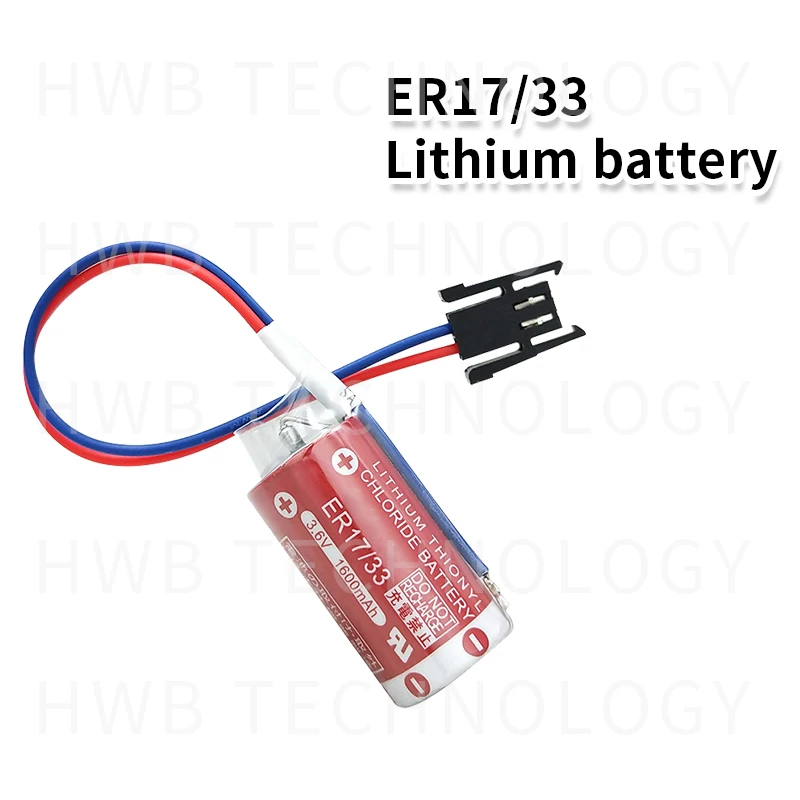 5 Упаковка Горячая новинка Maxell ER17/33 ER17 17/33 3,6 V/PLC Промышленный контроль литиевая батарея с вилкой