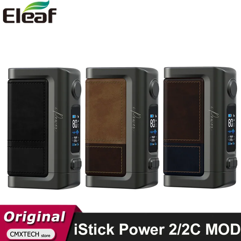 Original Eleaf iStick Power 2 MOD 80W 5000mAh Battery & Power 2C MOD 160W Box Vape Fit GTL Pod Electronic Cigarette Vaporizer