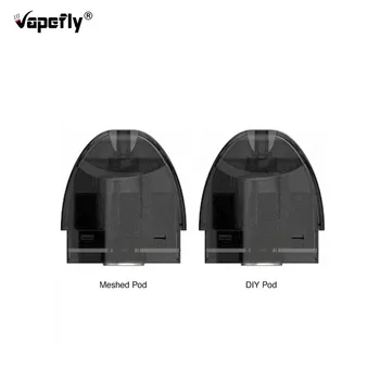 

Original Vapefly Jester Replacement Pod 2ml & 0.5ohm RBA Refillable Mesh Coil Rebuildable Dripping Vape Cartridge Vaporizer