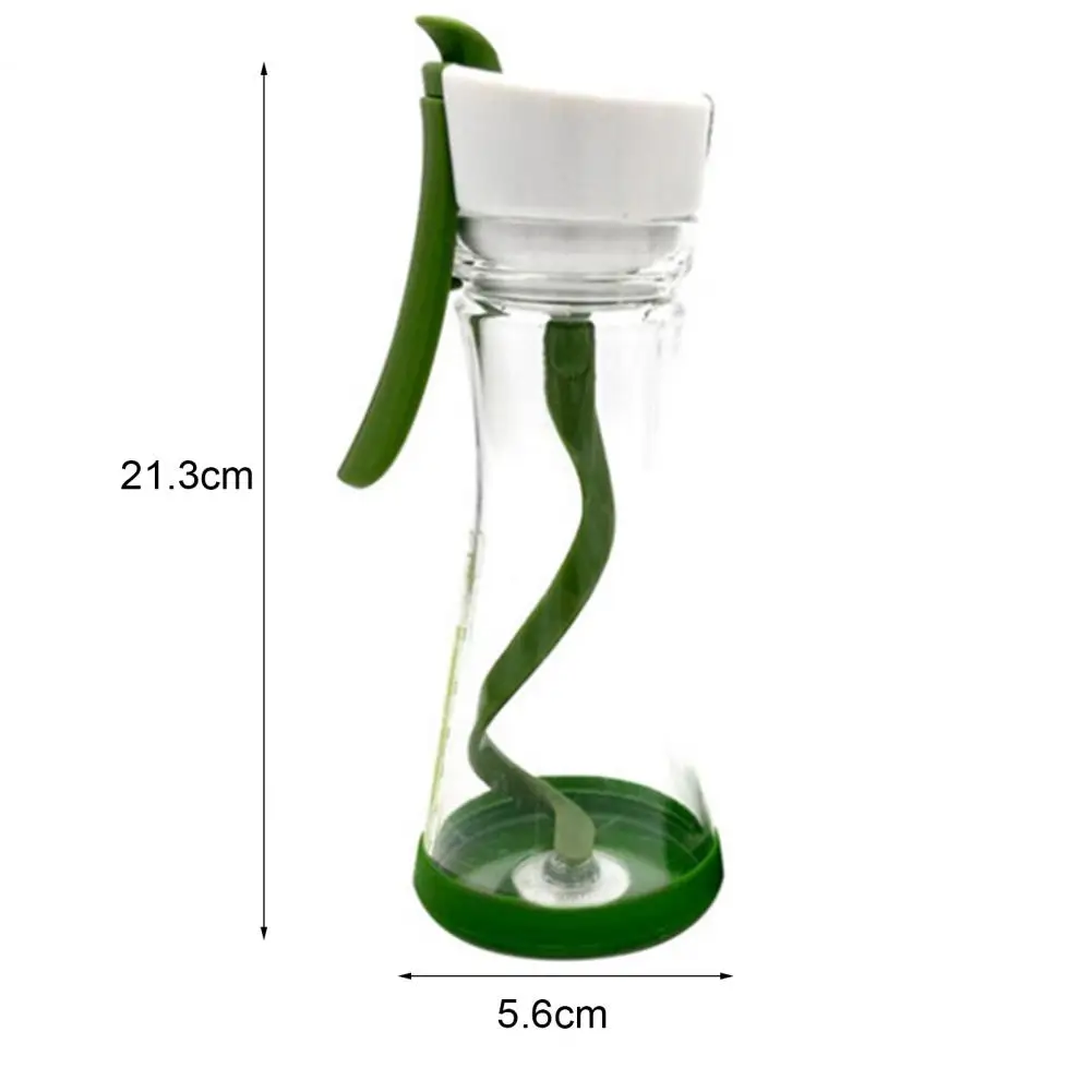 Shaker à Vinaigrette 200 Ml Anti-fuite - Avec Graduations, Pour Sauces Et Marinades