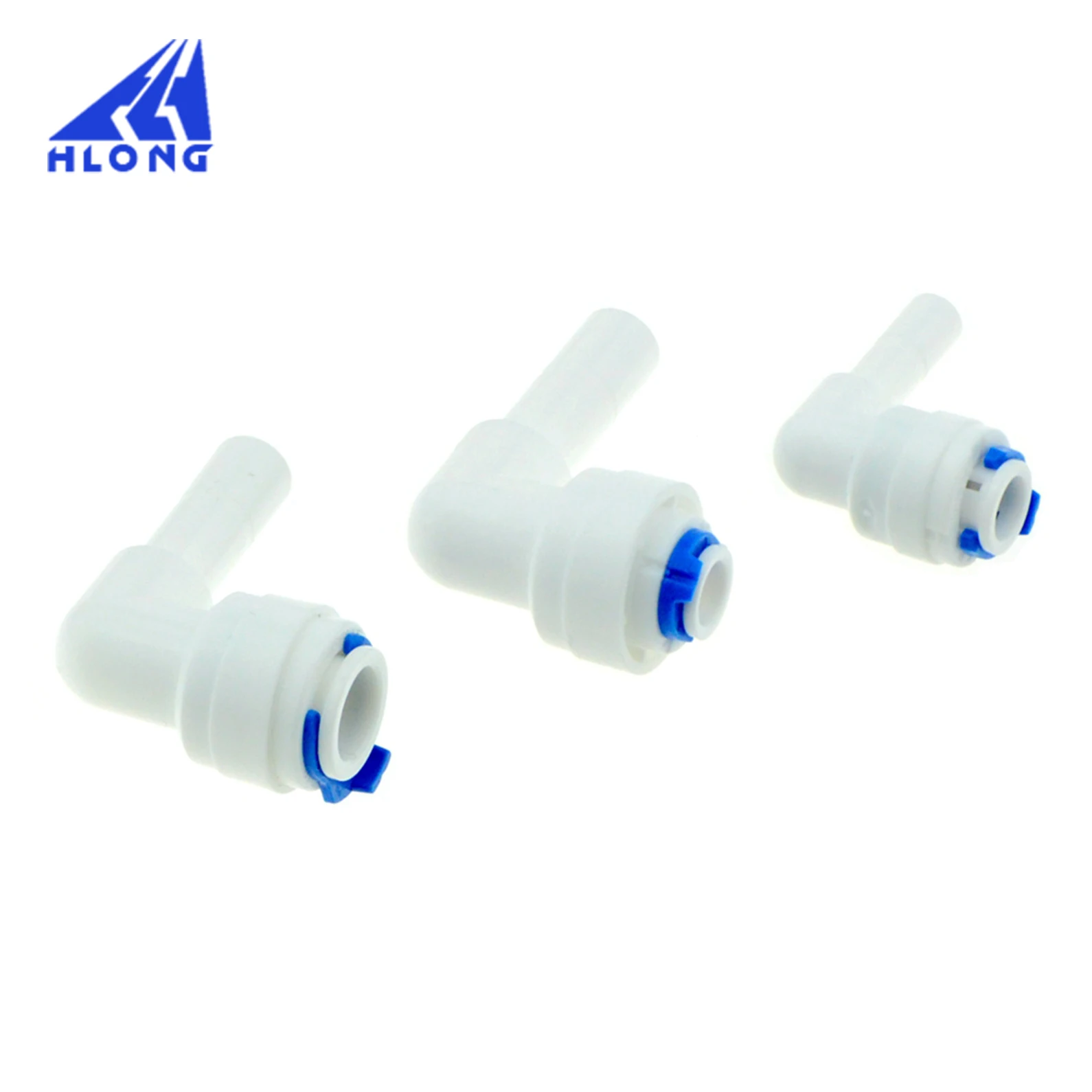 RO пластиковая трубка для воды фитинг локоть 1/4 "3/8" соединение шланга 1/4 "3/8" Труба Аквариум обратного осмоса система быстрого соединения