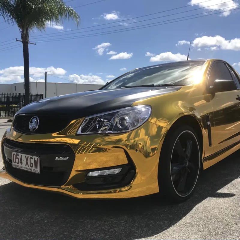 Chrome Gold Vinyl Wrap Sticker-9