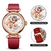 2022 Seagull Fashion Women's Watch Leather Strap Waterproof Automatic Full Hollow Mechanical For Women Watch 811.11.6002 3