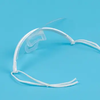 

Mask against droplets catering food hygiene plastic kitchen restaurant spit saliva chefSmile transparent mask Protection Masks