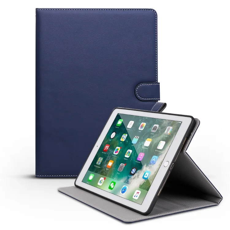 Чехол с ремешком для iPad mini 4 5 чехол A1538 A2126 A2124 кожаный чехол с магнитной подставкой для iPad mini 4 5 чехол - Цвет: Dark Blue