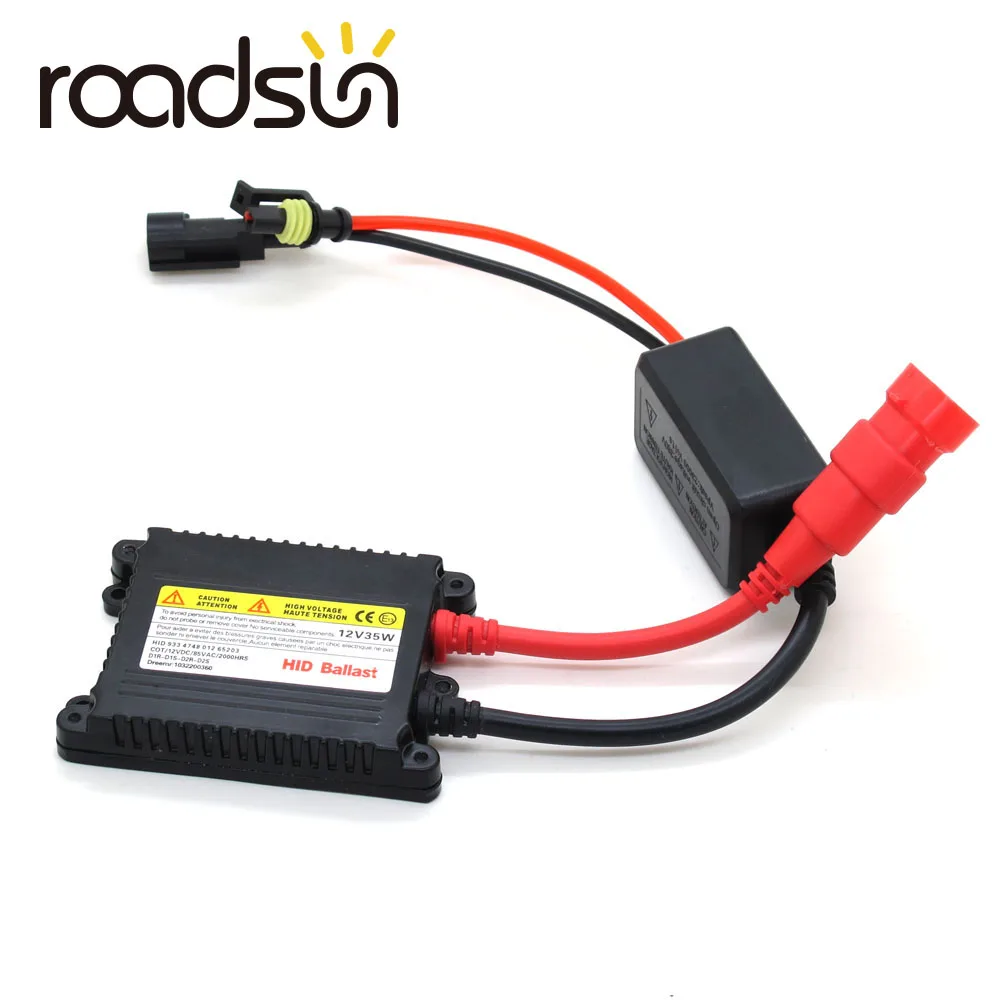 1 шт. 35 Вт 55 Hid ксеноновый балласт блок зажигания Электронный цифровой тонкий для