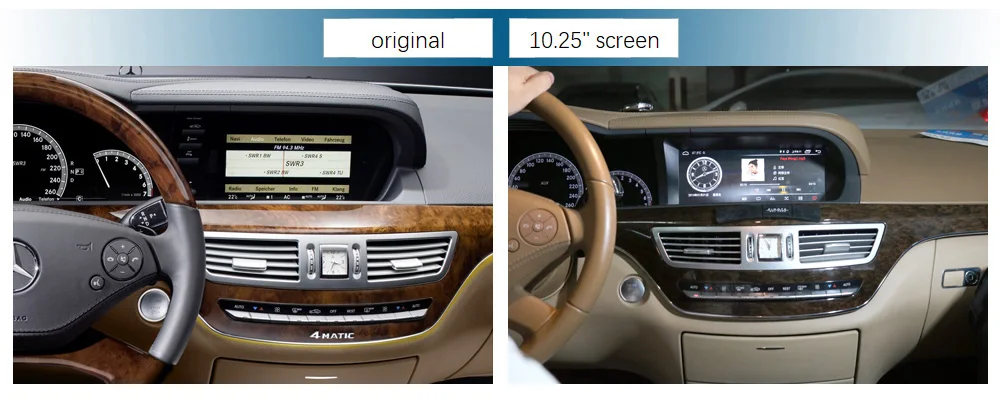 Sale 10.25" Android Display Car Radio Multimedia Monitor GPS Navigation for Mercedes Benz W221 2006-2013 S280 S320 S350 S400 S500 0