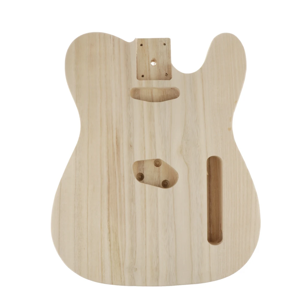 

Unfinished Guitar Body Solid Wood Replacement for Luthier Guitar Builder Making Kit