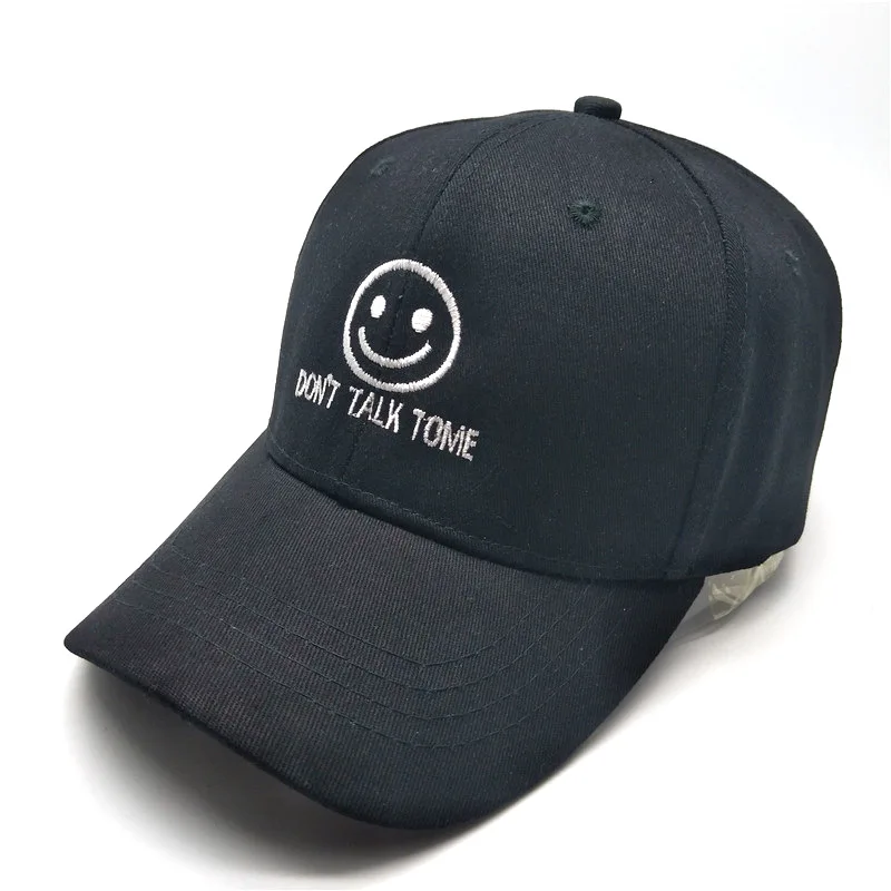 

Baseball Cap Eaby AliExpress Hot Selling Lettered Smiling Face Embroidery Baseball Cap Men And Women Brim Hat