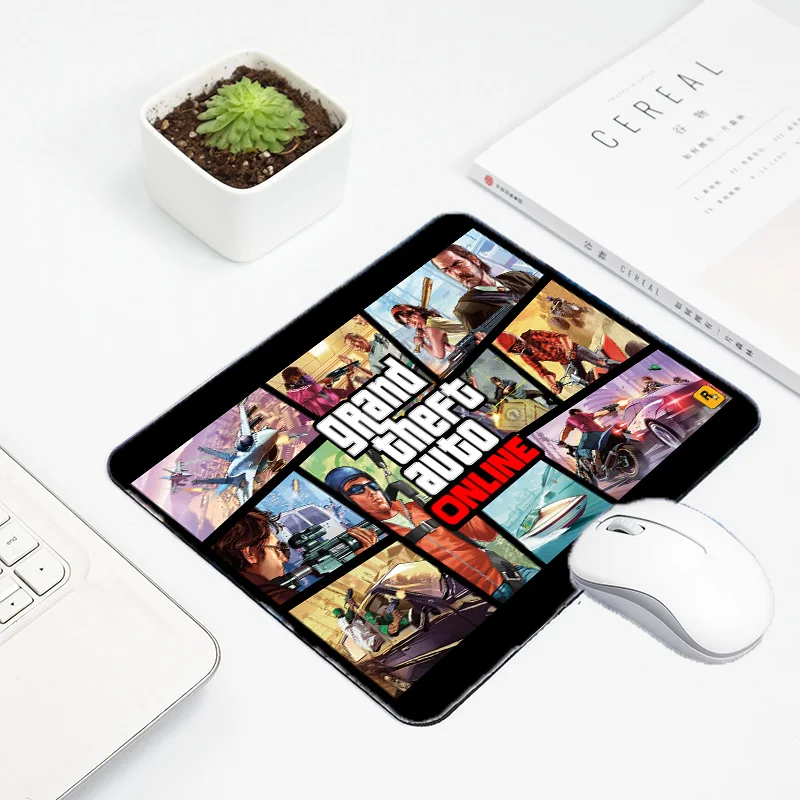Игровой коврик для мыши Grand Theft Auto GTA5 с рисунком, Настольный коврик для мыши, коврик для украшения компьютера, настольного игрового плеера