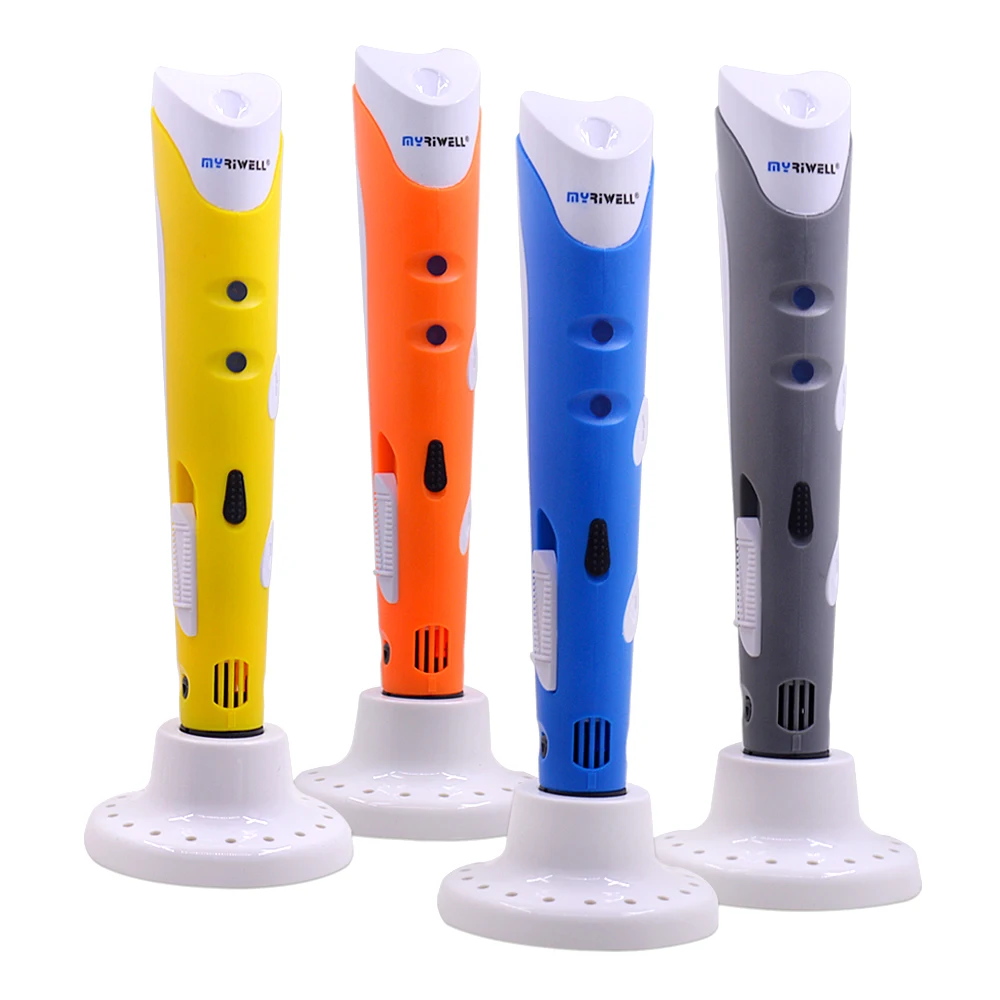 Myriwell Волшебная 3D Ручка DIY 3D печать ручка с 9 м ABS/PLA нить креативная игрушка дизайн рисунок подарок для детей подарок на день рождения
