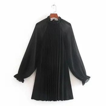 

Cc48-9541 European and American fashion small Pleated Mini DressWomen dress vestidos de verano summer dress