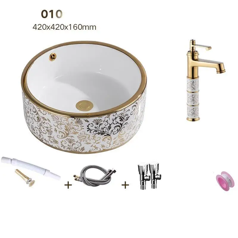 Number 9 Wastafel Evier Para Black Bassin Vanity Пиа де туалет ванная комната чаша Lavandino Bagno Lavabo Куба Banheiro раковина умывальник - Цвет: Number 9