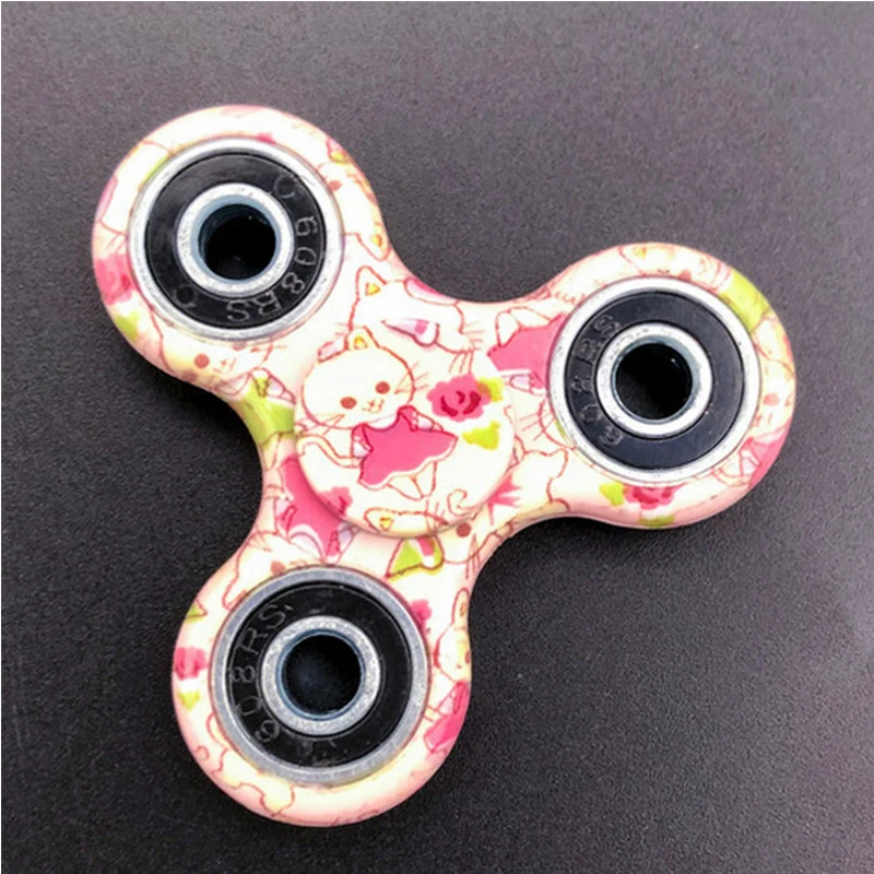 Смешанные Цвет случайный SendFidget Spinner высокое качество EDC, ручная Вертушка для аутизма и ADHD Анти-Стресс стресс колесо забавные игрушки