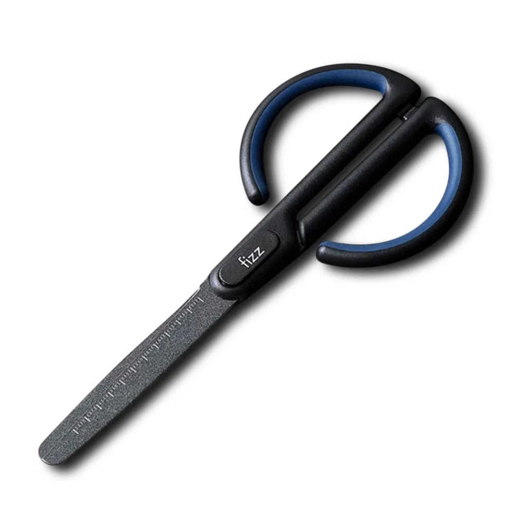 

YOUPIN Fizz FZ212003 Anti-Stick Scissors With Scale Stationary Scissor Diy Rounded Cutter Head Stainless Steel Creative Shear