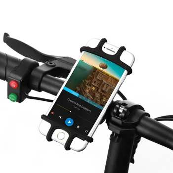 

Bicycle Phone Holder For iPhone Samsung Universal Mobile Cell Phone Holder Bike Handlebar Clip Stand GPS Mount Bracket