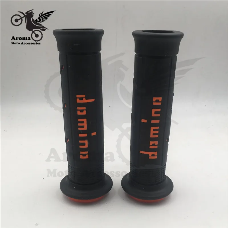 soft rubber universal motorbike handle grips scooter handle bar racing parts motocross grip for domino husqvarna KTM dirt pit bike handlebar 22MM 24MM universal handle bar racing moto grips motorcycle accessories