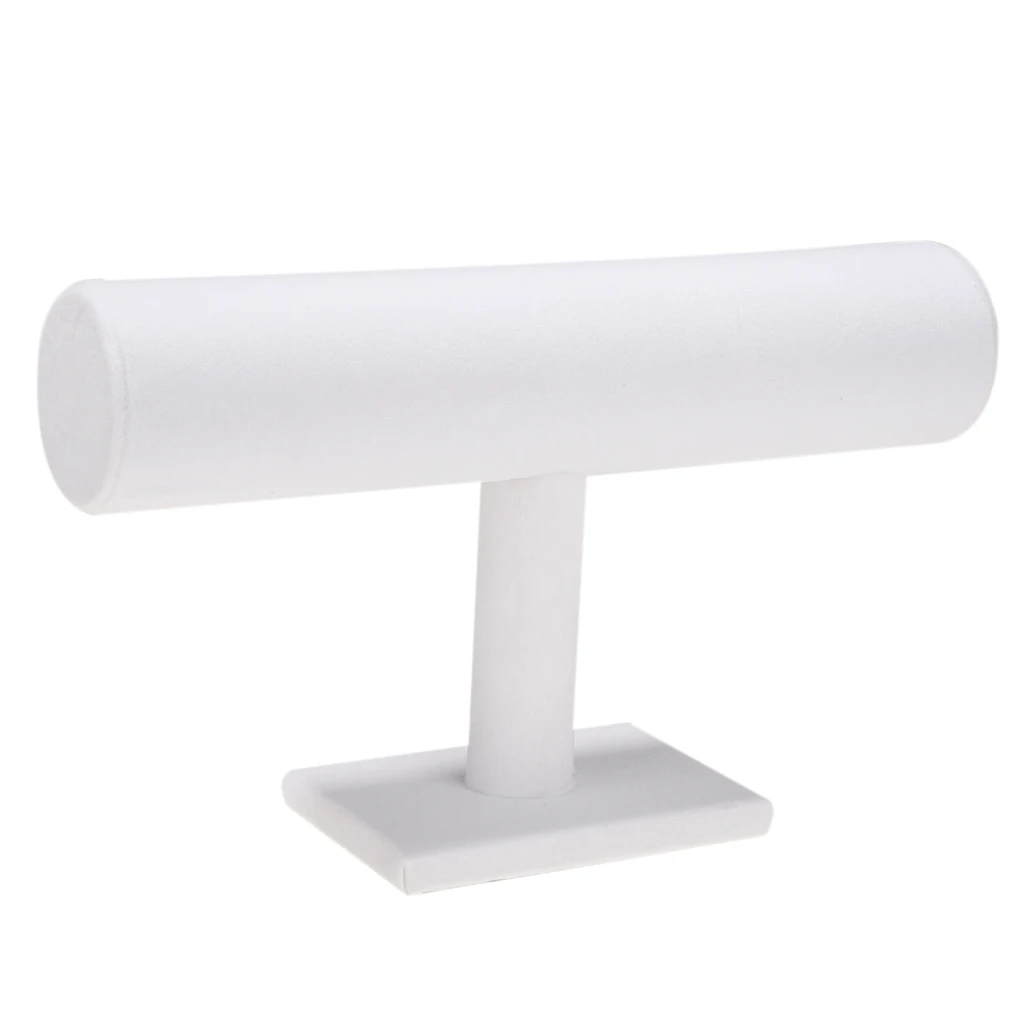 Elegant Jewelry Bracelet Show Stand headwear Necklace Watch Display Stand Holder Organizer T-bar display jewelry shop accessory