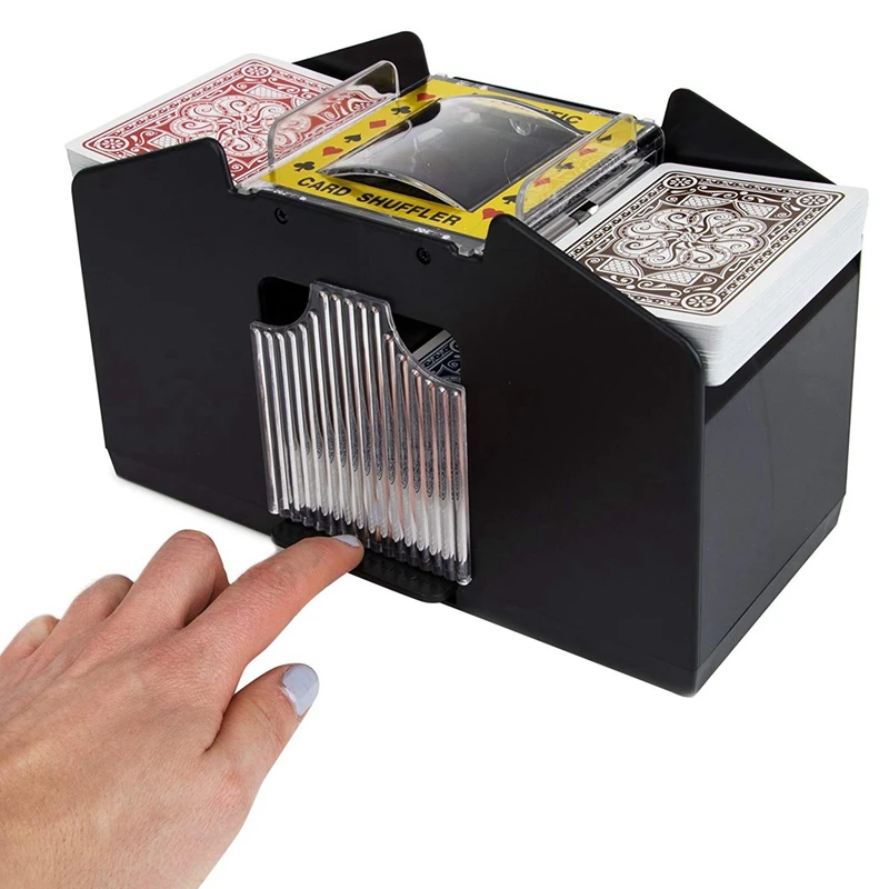 Настольная игра Poker электрическая автоматическая поддержка КАРТЫ Shuffler 4 колода игральные карты