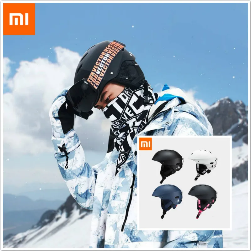

Xiaomi Mi Breathable Ski Helmets Shock Resistant Xiomi Vector Anti-seismic Ventilation Skiing Helmet Head Circumference Adjuster