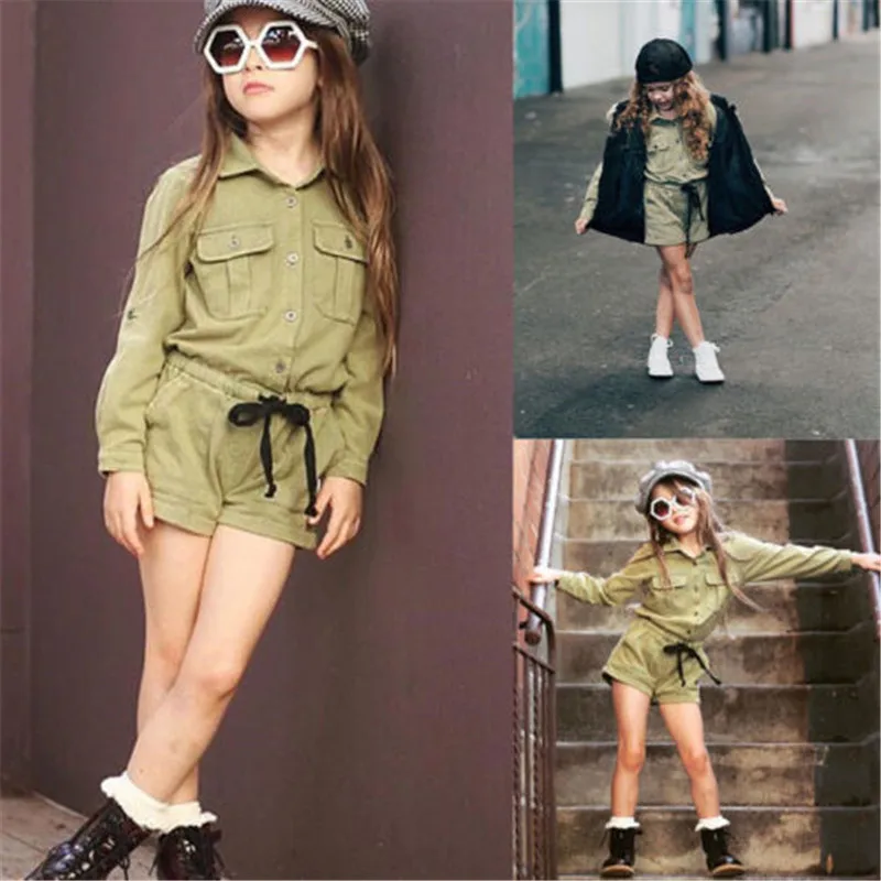 Imcute/Детский комбинезон для новорожденных и маленьких девочек; одежда с карманами; комбинезон с длинными рукавами; хлопковый комбинезон