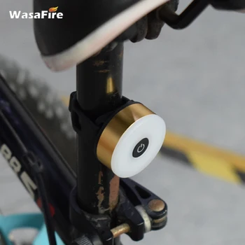 

WasaFire USB Bicycle Rear Back Light Lantern 16 Leds Safety Warning Cycling Taillight Flashlight Helmet Backpack Lamp