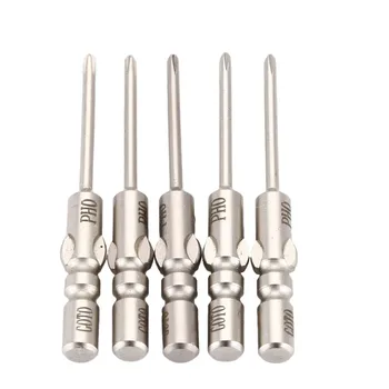 

5Pcs S2 Steel Magnetic Precision Philips Screwdriver Bits Set Cross Tip Hex Screwdriver Screw Hand Repair Opening Tools