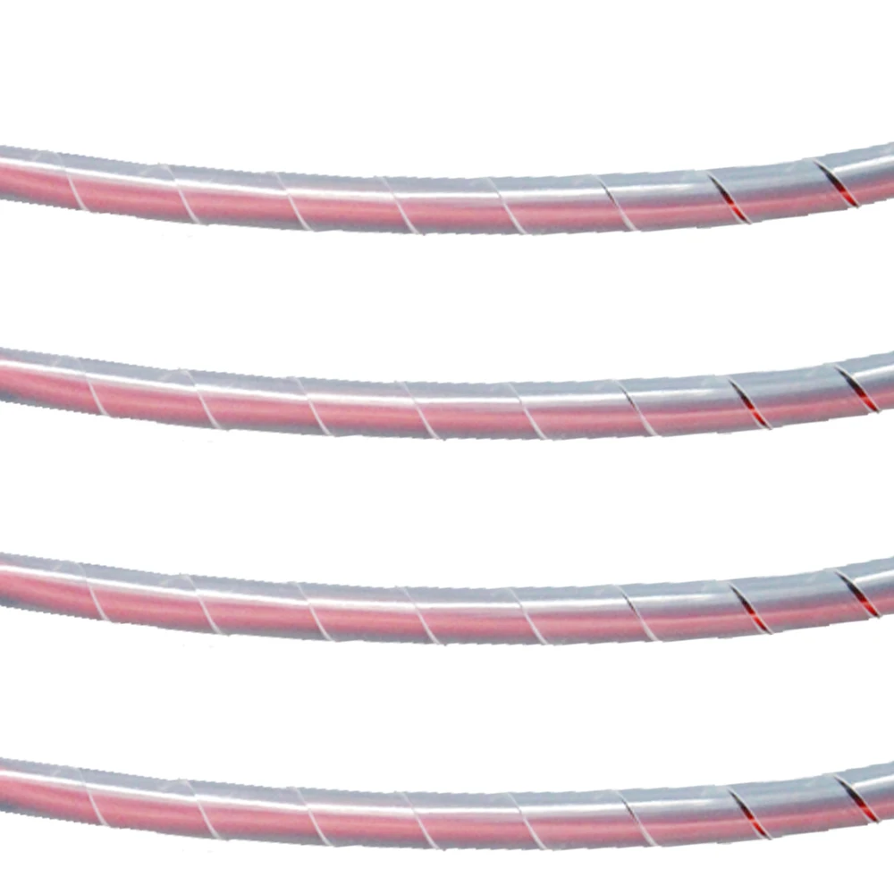 Спиральный шланг трубка для обертывания проводов диаметр 8 мм 13 метров часть из