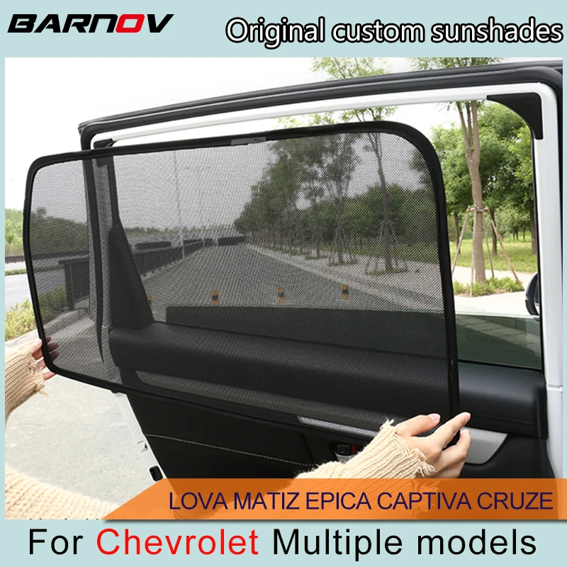 

BARNOV Car Special Curtain Window SunShades Mesh Shade Blind Original Custom For Chevrolet LOVA MATIZ EPICA CAPTIVA CRUZE