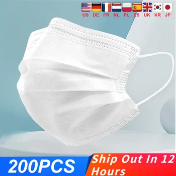 

Medical Surgical Masks White Masks Disposable White Face Mask 3 Ply Filter Masks Breathable Unisex Medical Masks In Stock