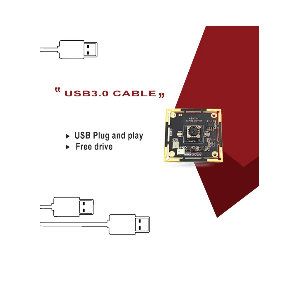 USB модуль камеры Micro usb3.0 датчик IMX179 с автофокусом 8 МП|Камеры видеонаблюдения| |